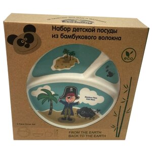 Комплект посуды Eco Baby Пираты (фото modal nav 3)
