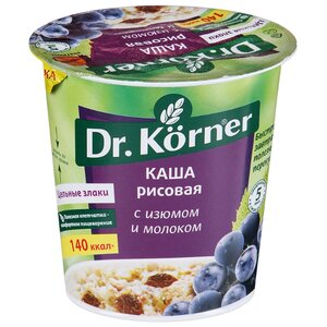 Dr. Korner Каша рисовая с изюмом и молоком, 50 г (фото modal nav 1)