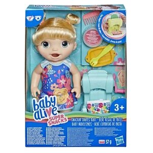 Интерактивная кукла Hasbro Baby Alive Малышка и макароны, 35,6 см, E3694ES0 (фото modal nav 2)