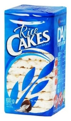 Хлебцы рисовые Italico Rice Cakes с морской солью 100 г (фото modal 1)