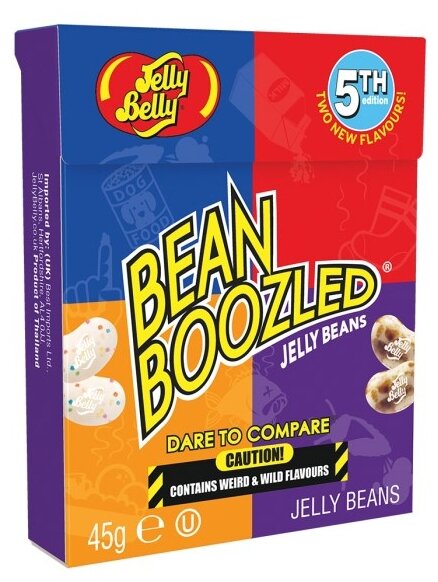Драже Jelly Belly Bean Boozled 5th Edition, ассорти (фото modal 1)