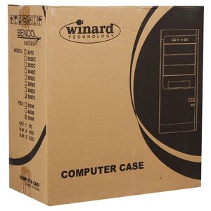 Компьютерный корпус Winard 3067B w/o PSU Black (фото modal nav 6)