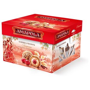 Набор конфет Amapola Клюква и ваниль 100 г (фото modal nav 1)