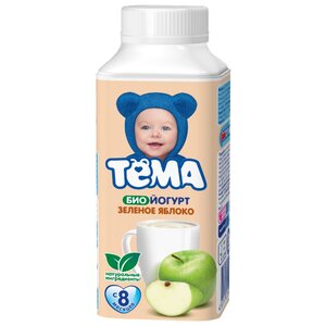 Йогурт питьевой Тёма Зеленое яблоко (с 8-ми месяцев) 2.8%, 210 г (фото modal nav 4)