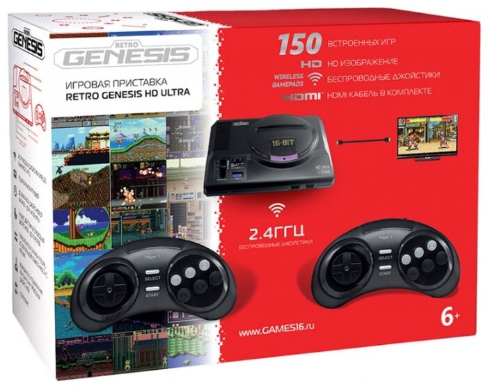 Игровая приставка SEGA Retro Genesis HD Ultra (фото modal 4)