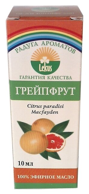 ЛЕКУС эфирное масло Радуга ароматов Грейпфрут (фото modal 3)