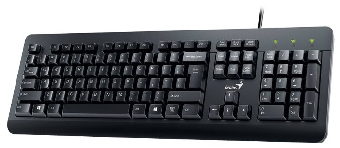 Клавиатура и мышь Genius KM-160 Black USB (фото modal 2)