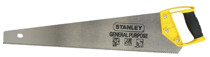Ножовка по дереву STANLEY General Purpose 1-20-096 550 мм (фото modal 1)