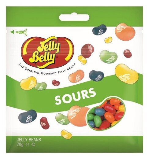 Драже жевательное Jelly Belly Кислые фрукты 70 г (фото modal 1)