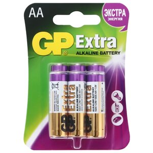 Батарейка GP Extra Alkaline AA (фото modal nav 3)