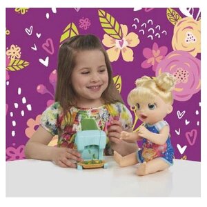 Интерактивная кукла Hasbro Baby Alive Малышка и макароны, 35,6 см, E3694ES0 (фото modal nav 3)