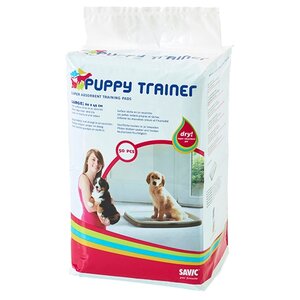 Пеленки для щенков впитывающие SAVIC Puppy Trainer Pad L 60х45 см (фото modal nav 3)