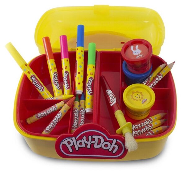 Play-Doh набор для рисования Сундучок художника (CPDO013-PE) (фото modal 2)