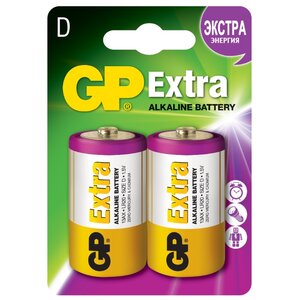 Батарейка GP Extra Alkaline D (фото modal nav 1)