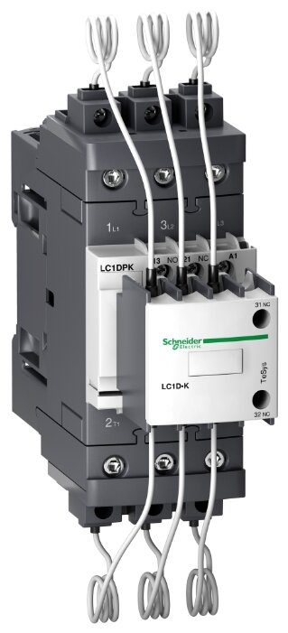Магнитный пускатель (контактор) для емкостной нагрузки Schneider Electric LC1DPKM7 (фото modal 1)