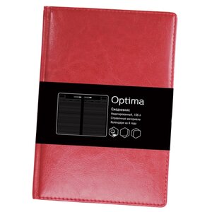 Ежедневник Listoff Optima недатированный, искусственная кожа, А5, 136 листов (фото modal nav 7)