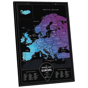 1DEA.me Скретч Карта Европы Black (фото modal nav 3)