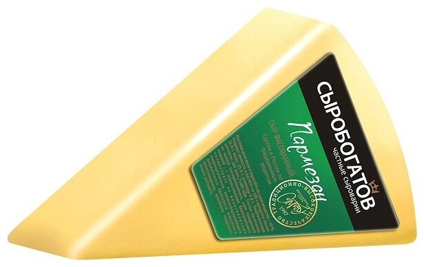 Сыр Сыробогатов твердый пармезан 40% (фото modal 1)