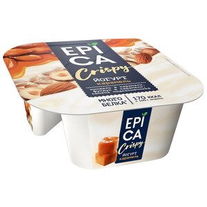Йогурт EPICA crispy карамель 10.2%, 140 г (фото modal nav 1)