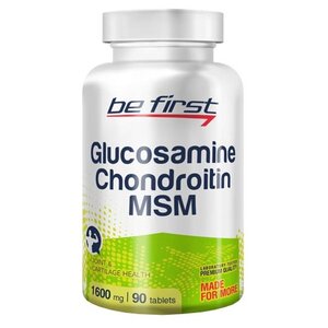 Препарат для укрепления связок и суставов Be First Glucosamine Chondroitin MSM (90 шт.) (фото modal nav 1)