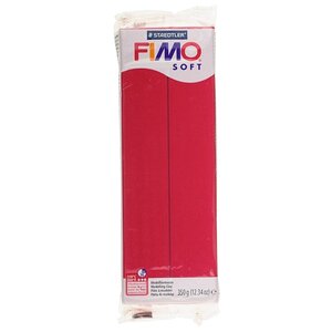 Полимерная глина FIMO Soft 350 г вишнёвый (8022-26) (фото modal nav 1)