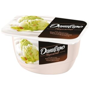 Творожный десерт Danone фисташковое мороженое 130 г (фото modal nav 1)
