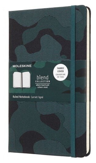 Блокнот Moleskine Limited Edition Blend LGH Large, 130х210мм, 120 листов (LCBD03QP060CAMOK) (фото modal 1)