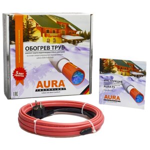 Греющий кабель саморегулирующийся AURA FS 17-3 (фото modal nav 1)