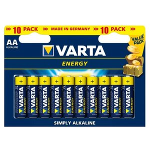Батарейка AA VARTA 4106 LR6 BL10 Energy (фото modal nav 1)
