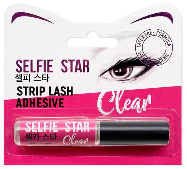Selfie Star Strip Lash Adhesive Clear (фото modal 1)