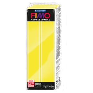 Полимерная глина FIMO Professional 350 г лимонно-желтый (8001-1) (фото modal nav 1)