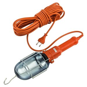 Переносной светильник LUX ПР-60-10, 60 Вт, шнур 10 м (фото modal nav 1)
