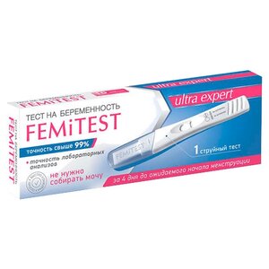 Тест Femitest Ultra expert на беременность (фото modal nav 1)