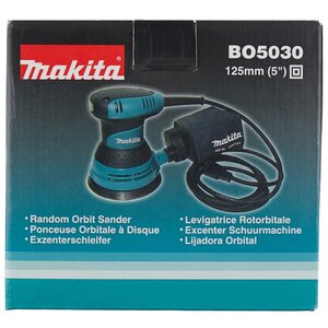 Эксцентриковая шлифмашина Makita BO5030 (фото modal nav 10)