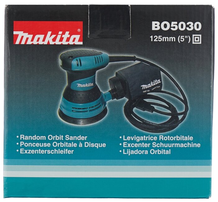 Эксцентриковая шлифмашина Makita BO5030 (фото modal 10)