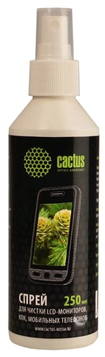 Cactus CS-S3002 чистящий спрей для экрана, для оргтехники (фото modal 1)