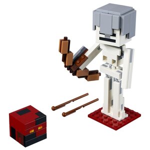 Конструктор LEGO Minecraft 21150 Скелет с кубом магмы (фото modal nav 3)