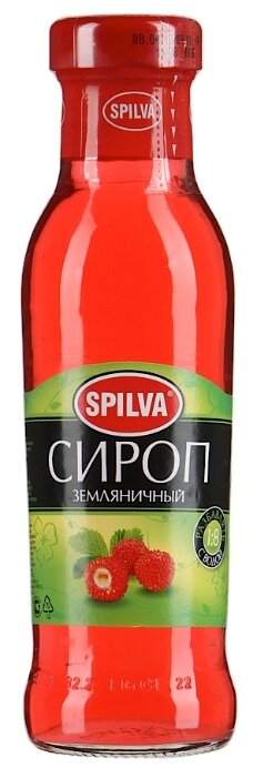 Сироп Spilva Земляничный (фото modal 1)