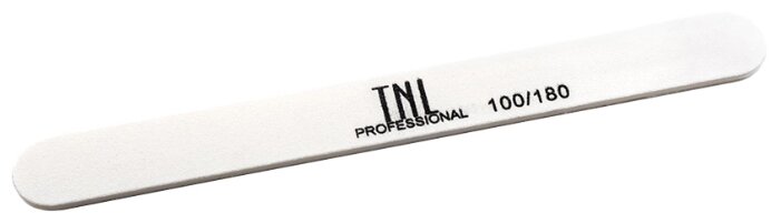 TNL Professional Пилка узкая улучшенное качество, 100/180 грит ( (в индивидуальной упаковке) (фото modal 1)