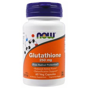 Аминокислота NOW Glutathione 250 mg (60 капсул) (фото modal nav 1)