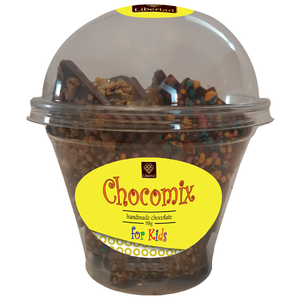 Шоколад Libertad Chocomix молочный с карамелью и жевательными конфетами (фото modal nav 1)