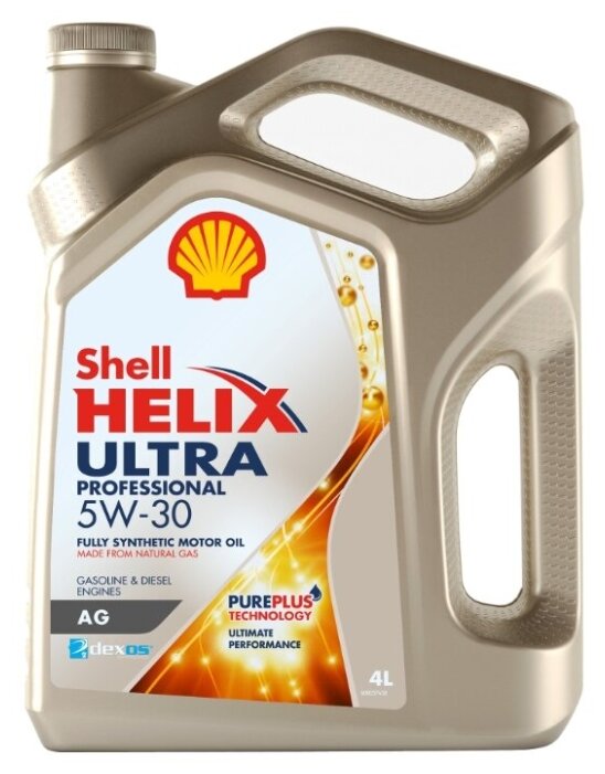 Моторное масло SHELL Helix Ultra Professional AG 5W-30 4 л (фото modal 1)