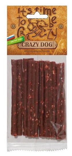 Лакомство для собак Titbit Crazy Dog Мясные палочки для мелких пород Говядина (фото modal 1)