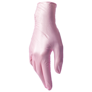 Перчатки смотровые Benovy Nitrile MultiColor текстурированные на пальцах c хлоринацией (фото modal nav 1)