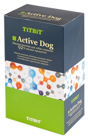 Лакомство для собак Titbit Active Dog Палочки мясные с легким говяжьим (фото modal 2)