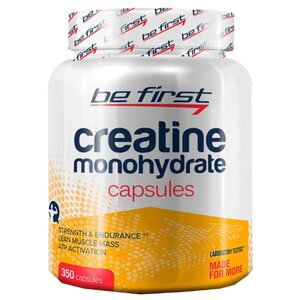 Креатин Be First Creatine Monohydrate Capsules (350 шт.) (фото modal nav 1)