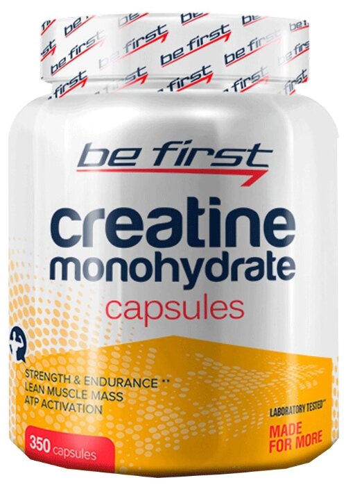 Креатин Be First Creatine Monohydrate Capsules (350 шт.) (фото modal 1)