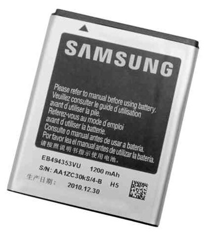 Аккумулятор Samsung EB494353VU для Samsung GT-S5570/GALAXY MINI/GT-S5250 (фото modal 1)