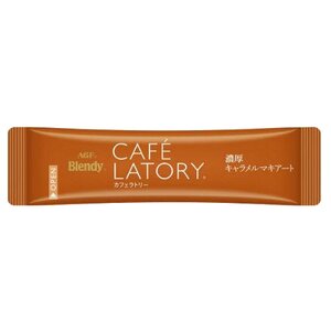 Растворимый кофе AGF Cafe Latory Latte карамельный Макиато, в стиках (фото modal nav 2)