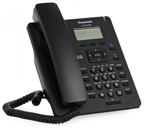 VoIP-телефон Panasonic KX-HDV100 черный (фото modal 3)